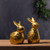 Gold Rabbit Decor - 746427888943