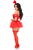 Top Drawer 4 PC Bunny Corset & Tutu Costume - 840389603535