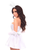 Lavish 5 PC White Bunny Corset Costume - 840389601463