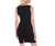 InstantFigure Short Square-neck Sleeveless Panel Dress - 810096845863