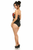 Lavish PVC Lace-Up Bustier Top - 655222101594