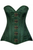 Top Drawer Brocade Steel Boned Corset with Clasp Closure - 635409127807