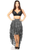 High Low Lace Skirt - 655222137180