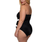 InstantFigure curvy Contrast Twist Front One Piece Swimsuit - 810096841186