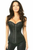 Top Drawer Brocade Steel Boned Corset - 635409169128
