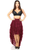 High Low Lace Skirt - 655222135131