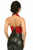 Top Drawer Patent Steel Boned Collared Bustier Top - 782588087160
