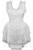 Top Drawer Steel Boned White Lace Victorian Corset Dress - 810112202298