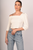 Alessia Cropped Blouse In White - 196044951535