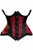 Top Drawer Burlesque Underwire Curvy Cut Waist Cincher Corset - 782588078557