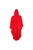 Red Velvet Hooded Ruffle Cape - 840389601135
