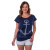 Women's Anchor Scoop Neck Tee - 709870650772