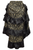 Gold/Black Brocade Adjustable High Low Bustle Skirt - 840389606666