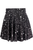 Celestial Print Stretch Lycra Skirt - 655222173850