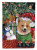 Christmas Dog Art Flag - 194030370070