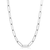 Silver Large Elongated Link Chain - 000354785964
