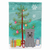 Merry Christmas Tree/Dog breed Themed Flag Canvas - 638508537010