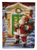 Christmas Dog Art Flag - 194030369357