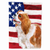 Patriotic/Dog Breed Themed Flag Canvas - 652259154876