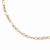 Double Small Multi Link & Elongated Link Chain Necklace - 000656326355
