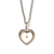 Heart With Mustard Seed Necklace - 714611137252