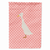 Animal/Bird Themed Pink Check Flag Canvas - 638508945082