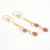 Gold Dangle Earrings - 196704173772