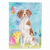 Easter Eggs/Dog Breed Themed Flag Canvas - 652259140336