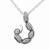 Scorpion Tail Necklace with Swarovski Crystal - 734130259709