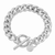 Eklexic Kris Bracelet, Cuban Link Chain, 6.5 Inch, Sleek Polished Style
