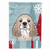 Winter Holiday/Dog Breed Flag Canvas - 638508122391