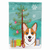 Christmas Tree/Dog  Breed Flag Canvas - 638508103543
