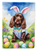 Cocker Spaniel Easter Egg Hunt House Flag - 194030938874