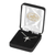 Silver Plated Cross With Stone Necklace - 603799341394