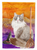 Halloween Cat Art Flag Canvas - 194030049051