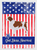 USA Patriotic Dog Breed Themed Flag Canvas - 638508492883