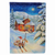 Christmas Themed Art  Flag Canvas - 638508148957