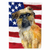 Patriotic/Dog Breed Themed Flag Canvas - 652259155118