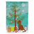 Merry Christmas Tree/Cat Breed Themed Flag Canvas - 638508601360