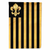Fleur de lis Themed Flag Canvas - 705332087469