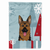 Winter Holiday/Dog Breed Flag Canvas - 638508122346
