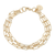 Triple Elongated Link Chain Bracelet - 000458452266