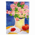 Flowers Themed Flag Canvas - 705332088718
