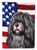 American Flag with Dog Artwork Flag Canvas House Size - 194030218655