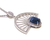 Sodalite, Dangle Chain Pendant, 925 Sterling Silver - 000354897069