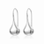 Intensity Tear Drop Hook Earrings Solid 925 Sterling Silver - 723466549141