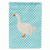 Animal/Bird Themed Blue Check Flag Canvas - 638508947253
