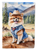 Pomeranian Cowboy Welcome House Flag - 194030959671