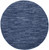 4' X 4' Navy Blue Round Non Skid Indoor Outdoor Area Rug - 606114456735