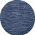 4' X 4' Navy Blue Round Non Skid Indoor Outdoor Area Rug - 606114456735